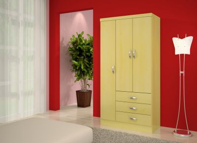 Guarda Roupa MASTER  3 PTS 4002